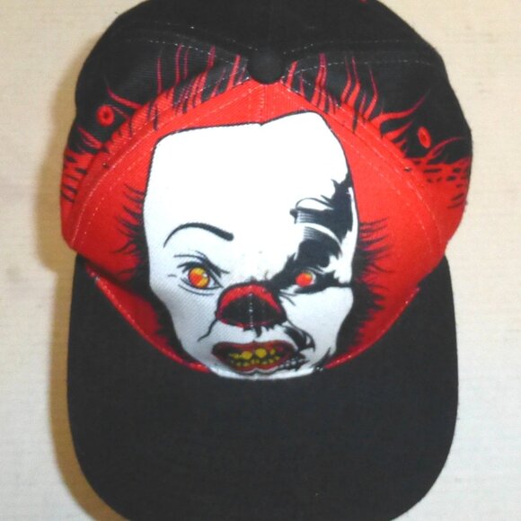 IT The Movie Pennywise Snapback Adjustable Hat HAS STAINS SPOTS PLEASE READ - Picture 4 of 9